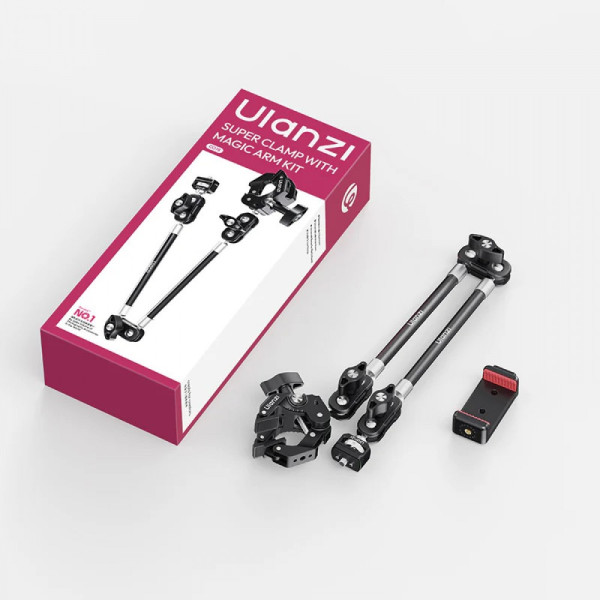 Тримач Magic Arm для зйомки над столом на телефон камера Ulanzi Kit CO78