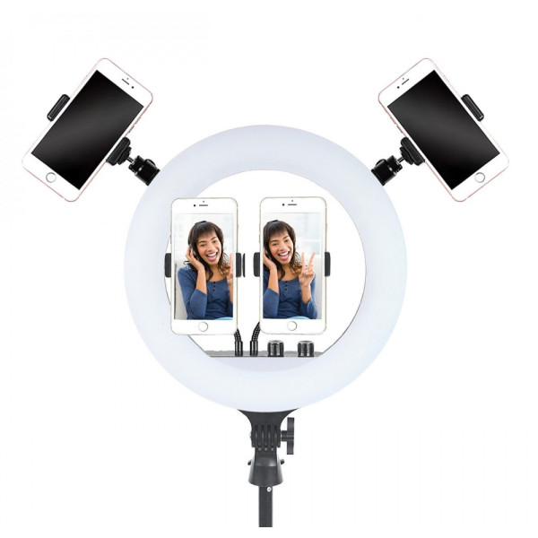 Кільцева лампа 36см LED RL-14 зі штативом 210см AC Prof