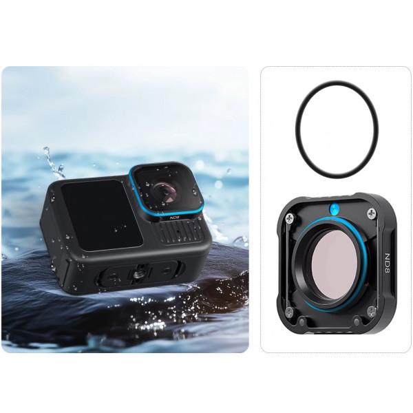Фільтр GoPro 13 CPL поляризаційний фіксатор водонепроникний aMagisn AP13-D
