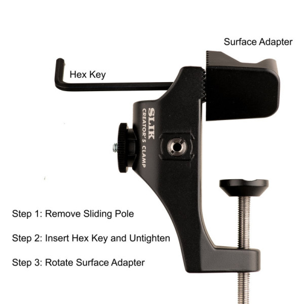 Затискач Slik Creators Clamp
