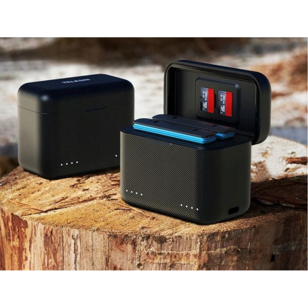 Зарядка Insta360 X4 два слоти закрита Telesin S0-BCG-07-TIS