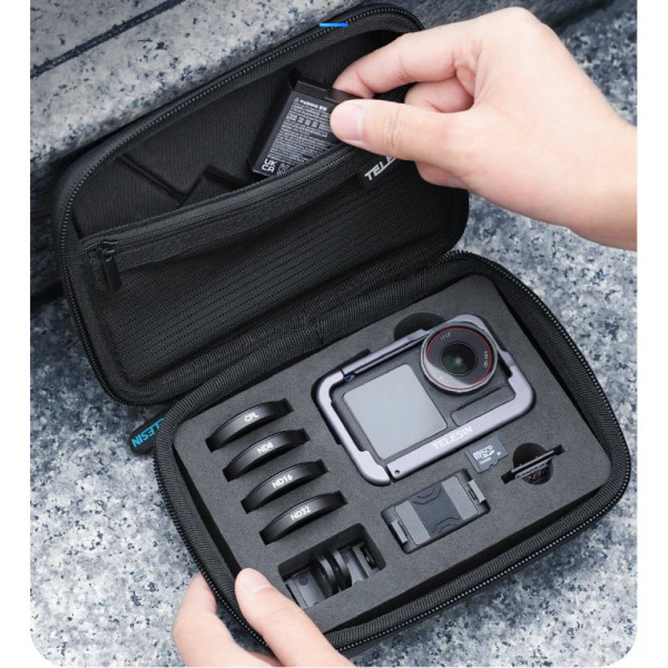 Кейс DJI Action 6 / 5 Pro для зберігання захисний Telesin S6-PRC-06-TDJ
