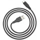 Кабель ACEFAST C3-04 USB до Type-C 3 А, 1,2 м, TPE, TPE-конектори, чорний