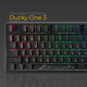 Механічна клавіатура Ducky One 3 Cherry MX Speed silver RGB Black UA