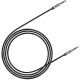 Аудіо-кабель Baseus Yiven Audio Cable M30 1,5 м Сріблясто-чорний