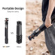 Штатив карбоновый K&F Concept A254C4+BH-35L, max 15кг, h 177см (KF09.098)