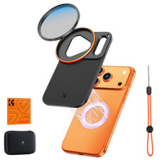 Магнитный адаптер фильтров K&F Concept 58 мм с CPL фильтром, совместимо с iPhone 17 Pro и фильтрами 58 мм (KF15.0018)
