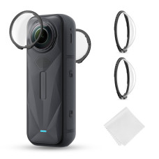 Захисні накладки на об’єктив K&F Concept для Insta360 X5 із загартованого оптичного скла з багатошаровим покриттям (KF31.185)