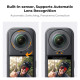 Захисні накладки на об’єктив K&F Concept для Insta360 X5 із загартованого оптичного скла з багатошаровим покриттям (KF31.185)
