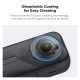 Захисні накладки на об’єктив K&F Concept для Insta360 X5 із загартованого оптичного скла з багатошаровим покриттям (KF31.185)