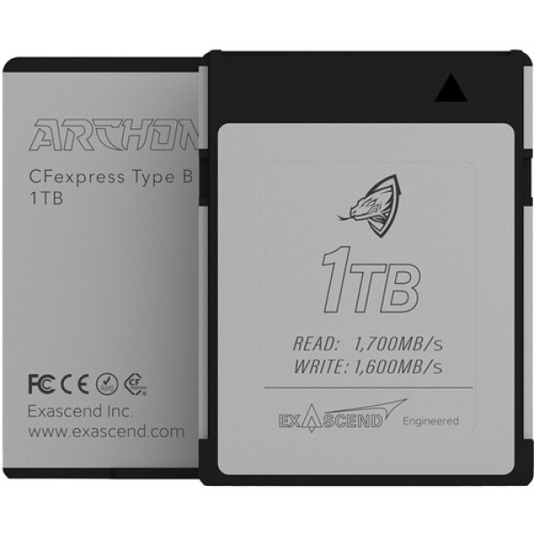 Картка пам'яті Exascend Archon 1 ТБ CFexpress 2.0 типу B (RED схвалено)