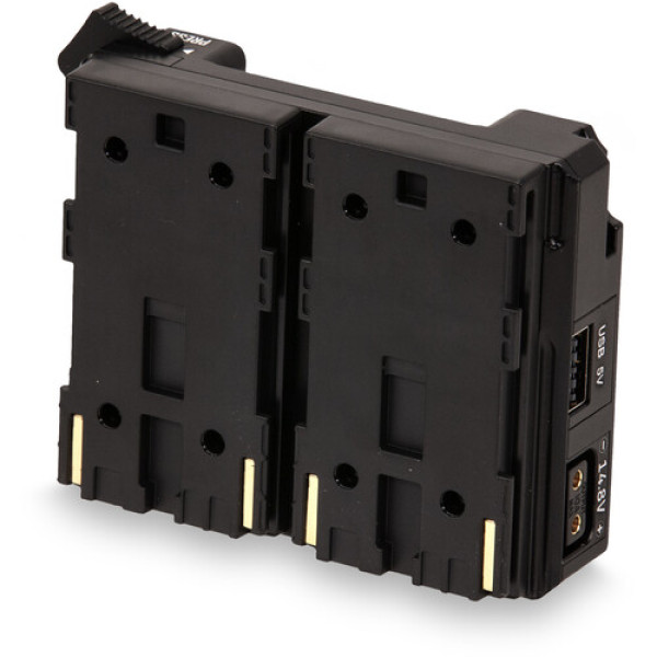 Перехідна пластина акумулятора Tilta Dual Canon BP на Gold Mount для RED KOMODO (чорний)