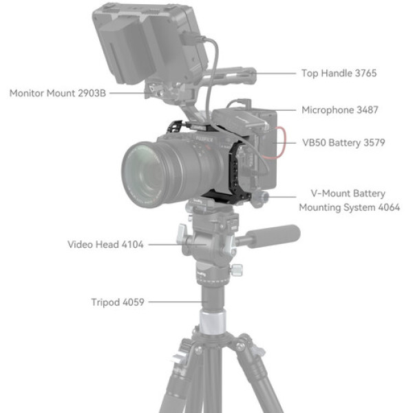 Клетка для камеры SmallRig Cage for Fujifilm X-S20
