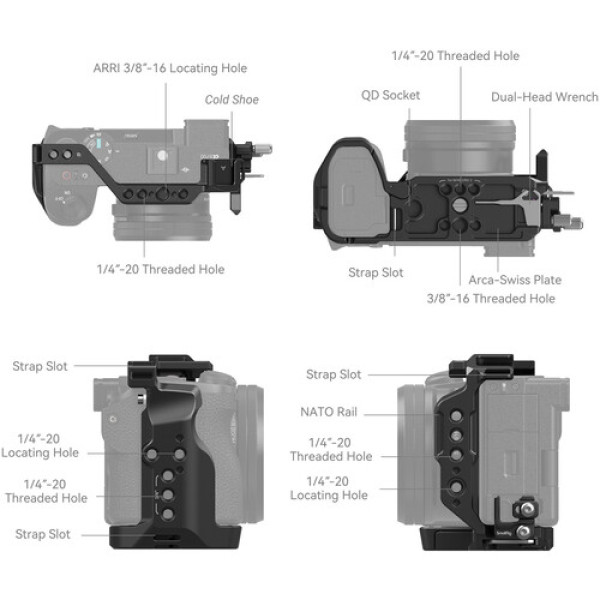 Клітка для камери SmallRig Cage Kit for Sony Alpha 6700