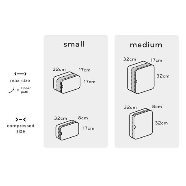 Органайзер для одягу Peak Design Packing Cube Medium Charcoal (BPC-M-CH-2)