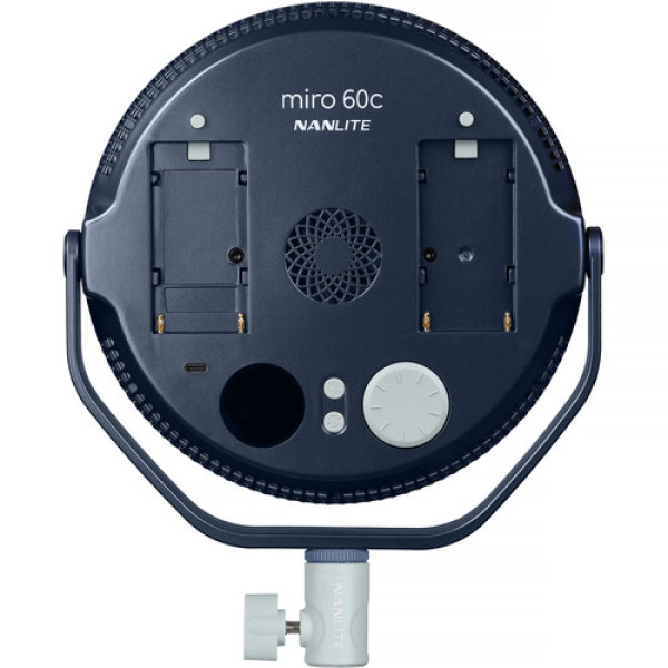 Nanlite miro 60c RGB Round LED панель (Midnight Blue)