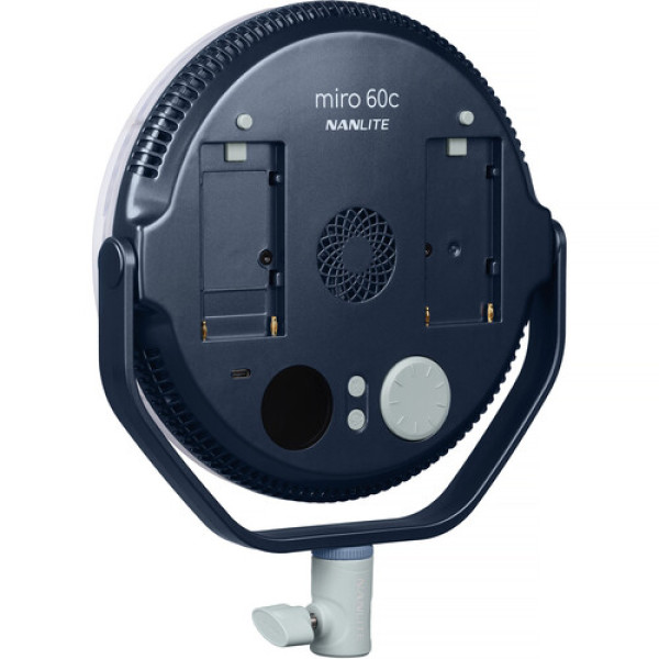 Nanlite miro 60c RGB Round LED панель (Midnight Blue)