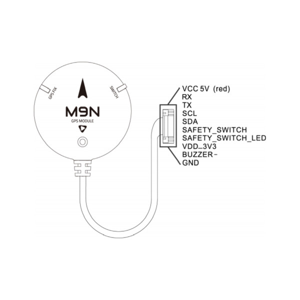 Модуль GPS Holybro M9N GPS