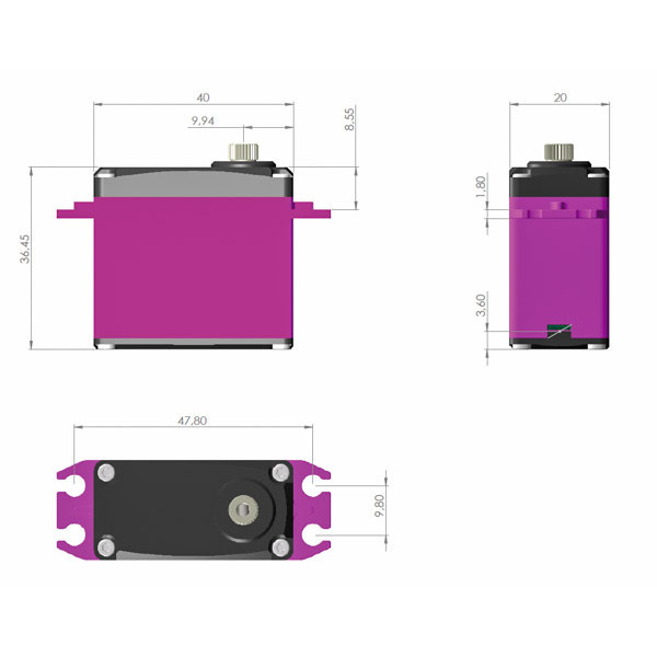 Сервопривід Hacker DITEX TD 2612S
