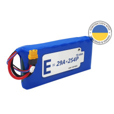 Аккумуляторная батарея 2S4P Energy Life 19400мАч LG 21700-M50 Li-Ion 12AWG XT60-F