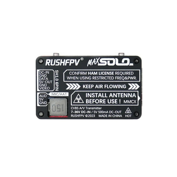 Видеопередатчик RushFPV RUSH MAX SOLO 2500mW