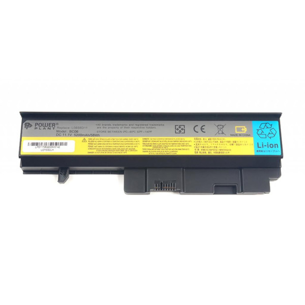 Аккумулятор PowerPlant для ноутбуков IBM/LENOVO Ideapad Y330 (LO8S6D11, LOY330LH) 11.1V 5200mAh