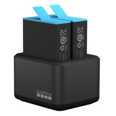 Зарядний пристрій для двох акумуляторних батарей GoPro HERO9 Black Dual Battery Charger + Battery (ADDBD-001-EU)