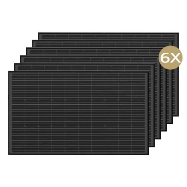 Набор солнечных панелей EcoFlow 6*100 Solar Panel.