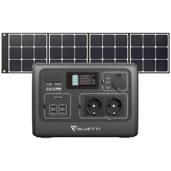 Зарядная станция Bluetti PowerOak EB55 537Wh, 150000mAh, 700W