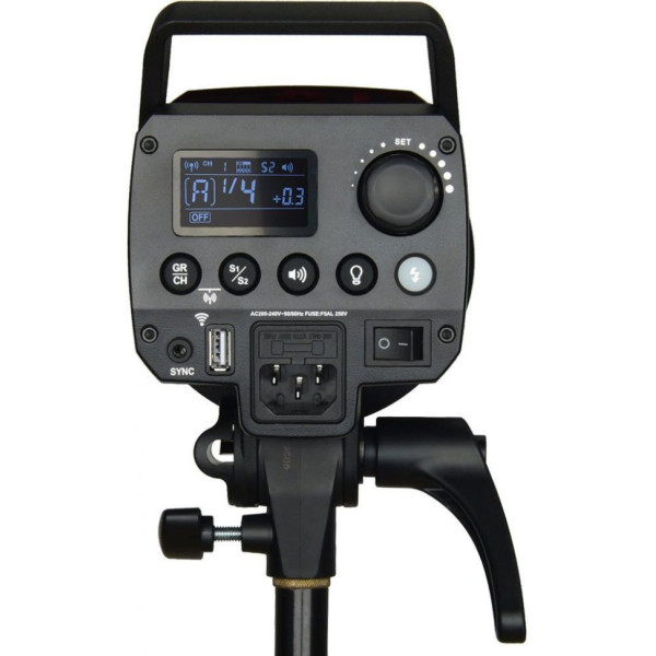 Набір студійний GODOX MS300-F (MS300-2, софт.60х90-2, стійка-2, радіо, сумка)