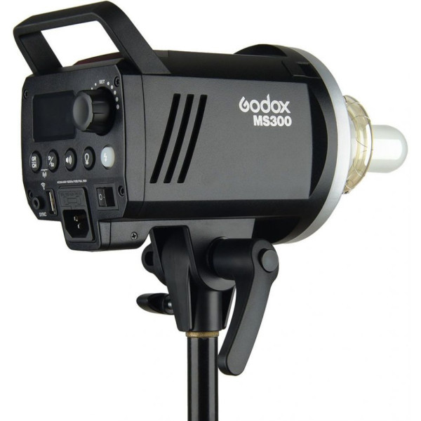 Набір студійний GODOX MS300-F (MS300-2, софт.60х90-2, стійка-2, радіо, сумка)