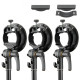 Держатель аксессуаров Godox S2-Type для накамерных вспышек