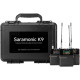 Беспроводная аудиосистема Saramonic K9 с UHF-передачей и OLED-дисплеем