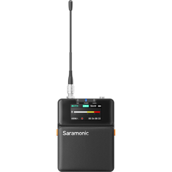 Беспроводная аудиосистема Saramonic K9 с UHF-передачей и OLED-дисплеем