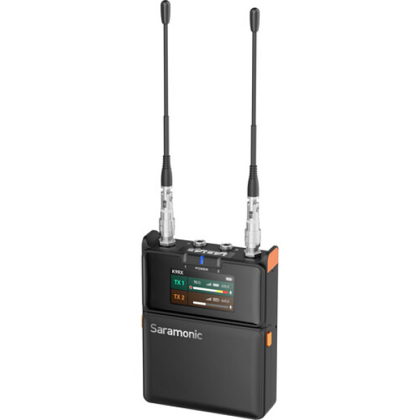 Беспроводная аудиосистема Saramonic K9 с UHF-передачей и OLED-дисплеем