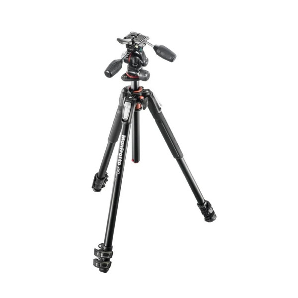 Штативный комплект Manfrotto 190 ALU 3 SECTION KIT 3W HEAD (MK190XPRO3-3W)