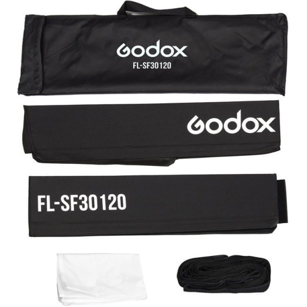 Софтбокс Godox FL-SF30120 для LED света Godox FL150R (30х120см), с сотами