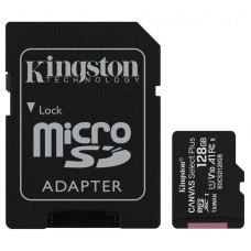 Карта пам'яті Kingston microSDXC Canvas Select Plus 128GB Class 10 UHS-I A1 R-100MB/s