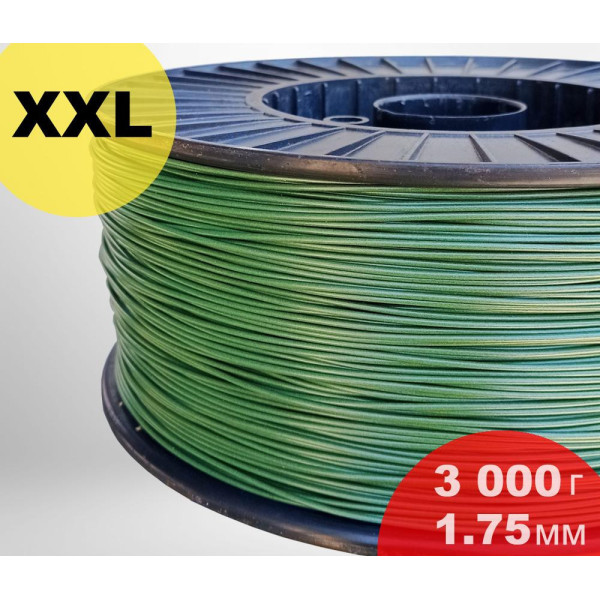 PET-G XXL ЗЕЛЕНИЙ ФІЛАМЕНТ ДЛЯ 3D-ПРИНТЕРУ