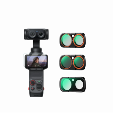 Набір світлофільтрів для Insta Luna Ultra: CPL + Black Mist 1/4 + ND2–32, загартоване захисне скло та аксесуари для очищення (KF0103.9901.0040)