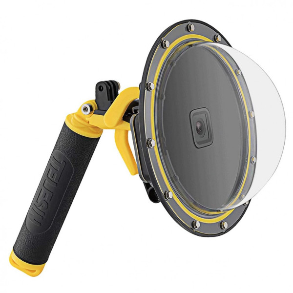 Подводный бокс купол GoPro 13 / 12 / 11 / 10 / 9 с курком Dome Port 30м Telesin GP-DMP-T09