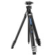 Ультракомпактний карбоновий штатив Leofoto AZ-204C+LH-25R Azure Series