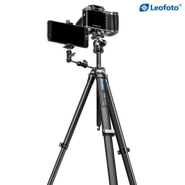 Ультракомпактний карбоновий штатив Leofoto AZ-204C+LH-25R Azure Series