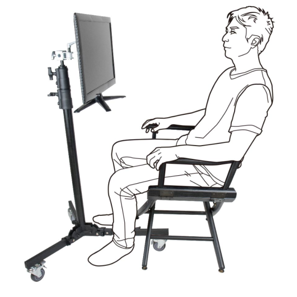 Стойка на колесах KUPO 322M Monitor Roller Stand (94,5 - 190 см)