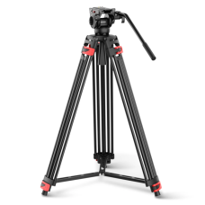 Відеоштатив NEEWER BASICS TP37 187 см з рідинною головкою для фото- та відеокамер
