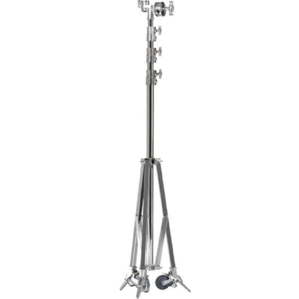 Стійка Kupo 610MR Midi Click Stand з функцією Rocky Mountain Leg для роботи на нерівних поверхнях (139 - 430 см)