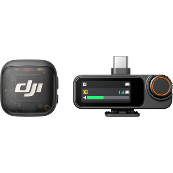 Компактна бездротова мікрофонна система/реєстратор DJI Mic 3 для камери та смартфона