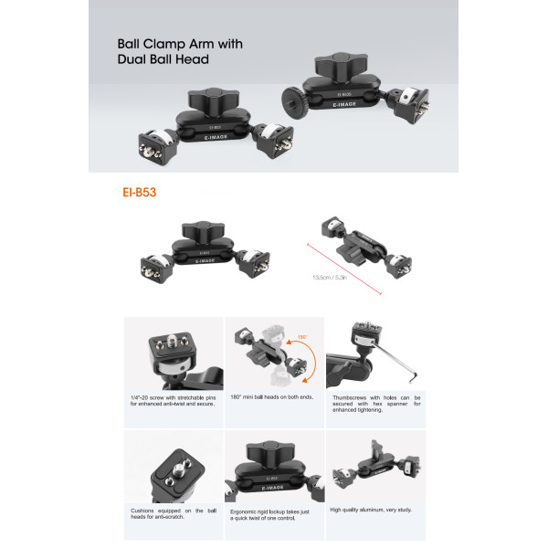 Крепление E-Image EI-B53 шарнирное