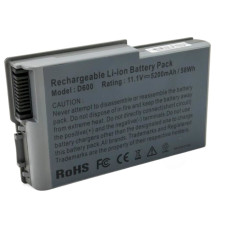 Акумулятор для ноутбуків Dell Latitude D600, Li-ion, 5200mAh