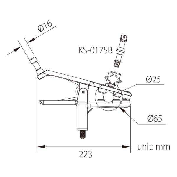 Зажим Kupo KCP-550 Small Adjustable Gaffer Grip